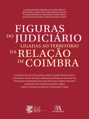 cover image of Figuras do Judiciário Ligadas ao Território da Relação de Coimbra